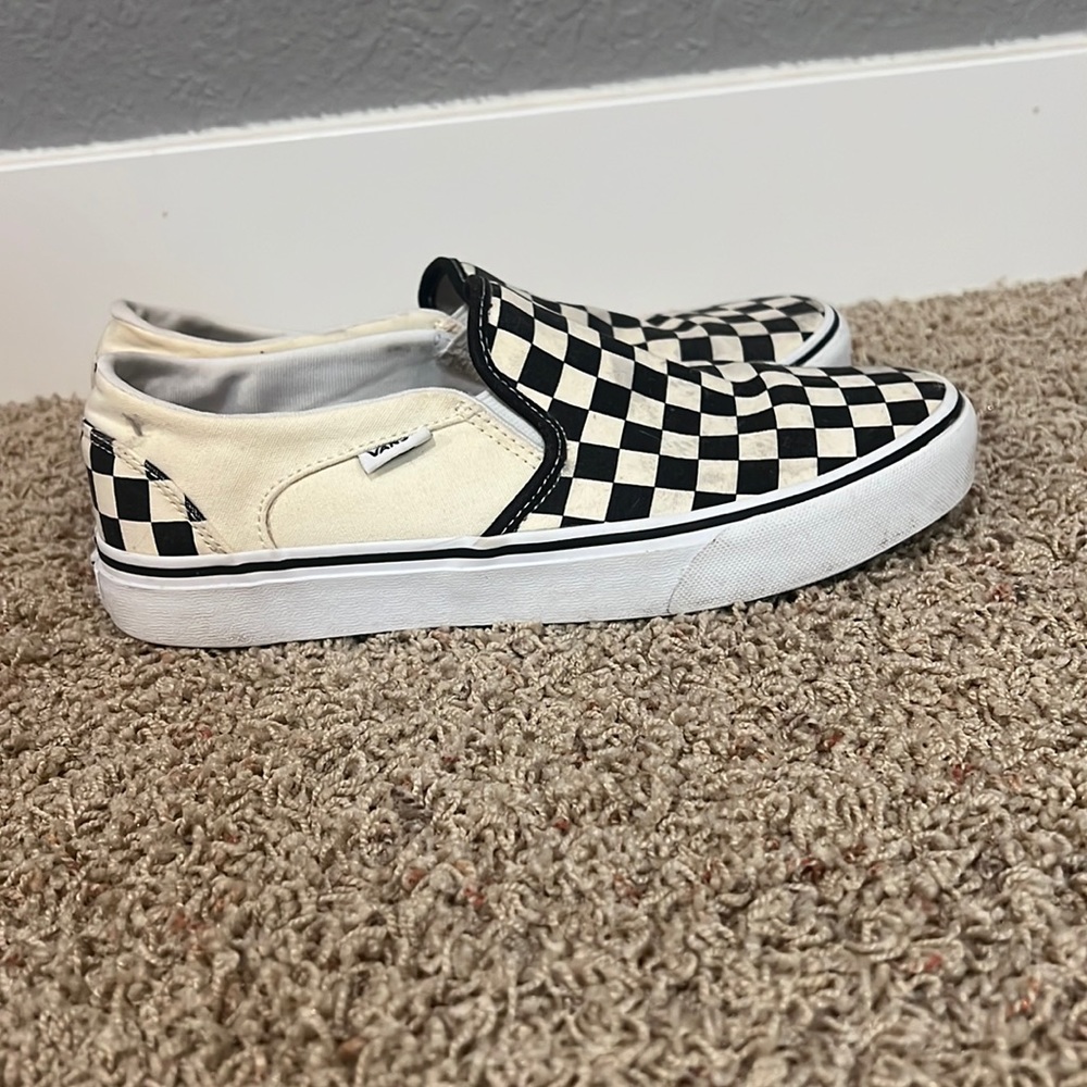 Checkered Vans